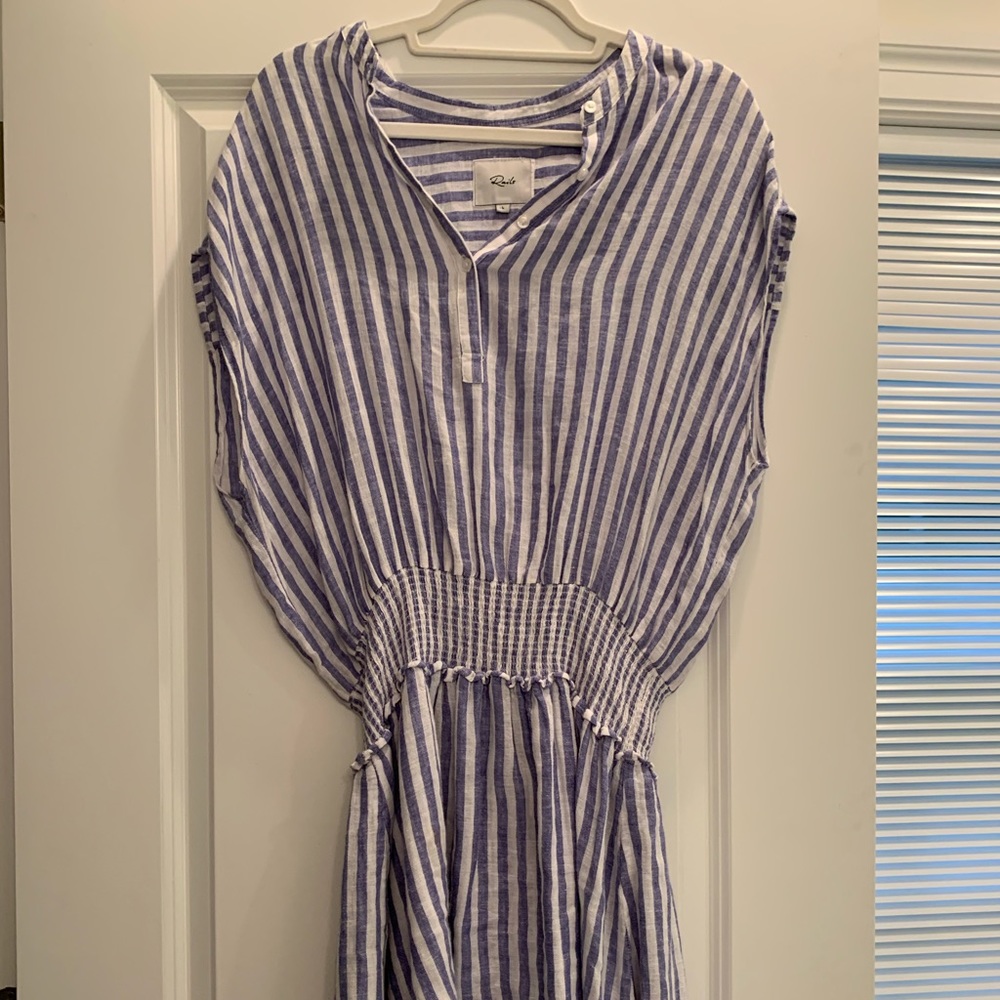 Rails smocked dress